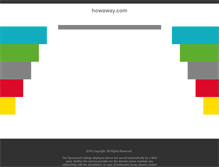 Tablet Screenshot of howaway.com